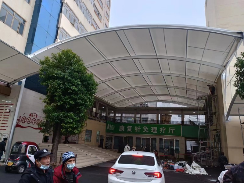 2026安阳推拉棚膜结构一体化厂家，厂区、园区停车棚工程承接